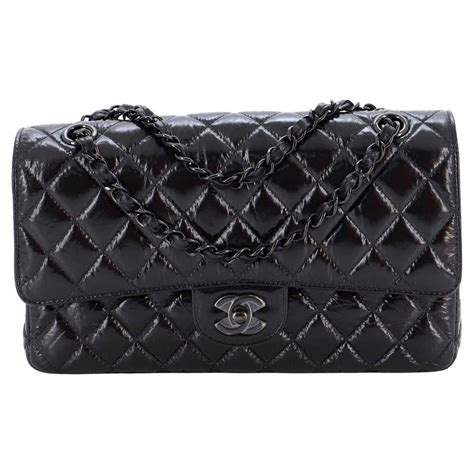 chanel classic medium crumpled calfskin|Chanel Black Quilted Calfskin Medium Classic Double .